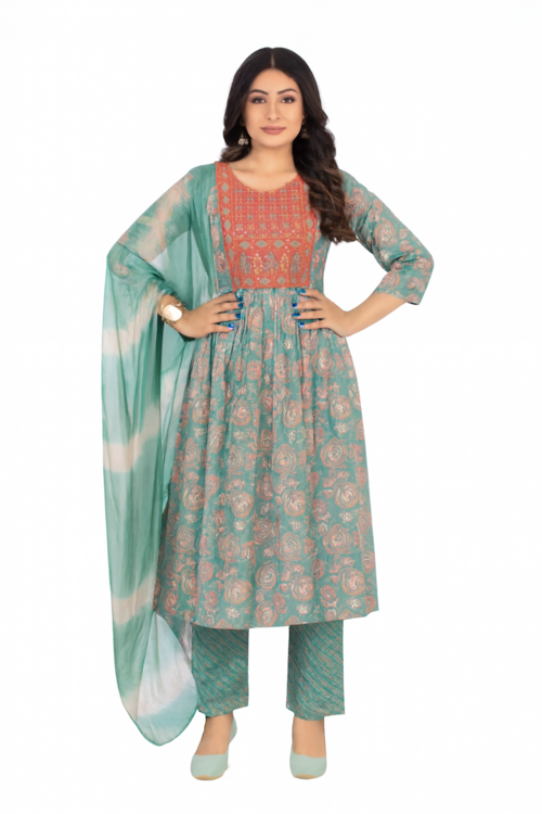 Classic Indian Kurta Set for Ladies
