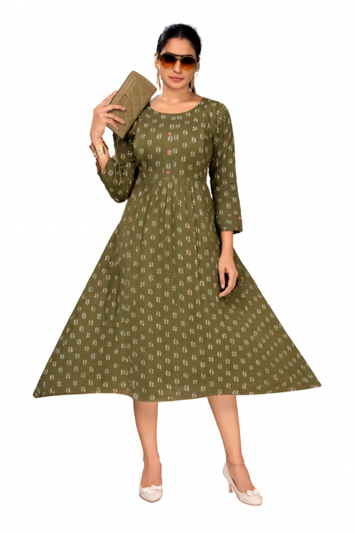 Women Ethnic Set Kurta with Dupatta for Festive Wear-D39